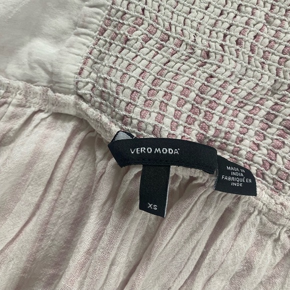 Vero Moda striped babydoll top. - Picture 6 of 7